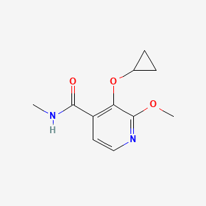 3-Cyclopropoxy-2-methoxy-N-methylisonicotinamide