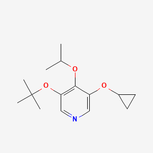 3-Tert-butoxy-5-cyclopropoxy-4-isopropoxypyridine