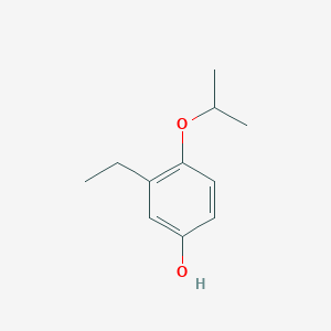 molecular formula C11H16O2 B14841919 3-Ethyl-4-isopropoxyphenol 