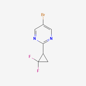 5-Bromo-2-(2,2-difluorocyclopropyl)pyrimidine