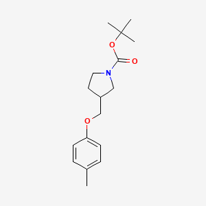 3-p-Tolyloxymethyl-pyrrolidine-1-carboxylic acid tert-butyl ester