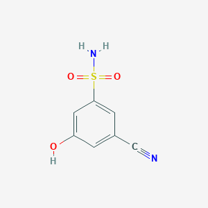 3-Cyano-5-hydroxybenzenesulfonamide