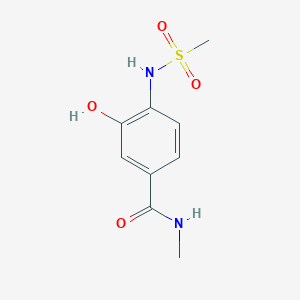 3-Hydroxy-N-methyl-4-(methylsulfonamido)benzamide