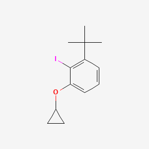 1-Tert-butyl-3-cyclopropoxy-2-iodobenzene