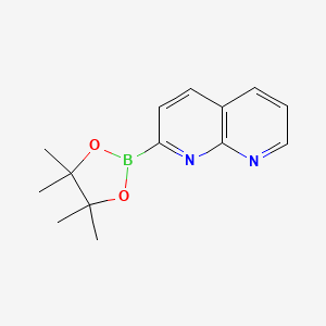 1,8-Naphthyridin-2-ylboronic acid pinacol ester