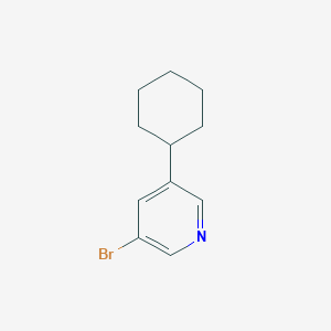 3-Bromo-5-cyclohexylpyridine