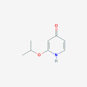 molecular formula C8H11NO2 B14842148 2-Isopropoxypyridin-4-OL 