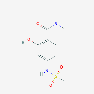 2-Hydroxy-N,N-dimethyl-4-(methylsulfonamido)benzamide