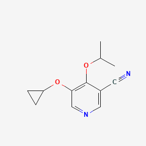 5-Cyclopropoxy-4-isopropoxynicotinonitrile