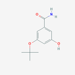 3-Tert-butoxy-5-hydroxybenzamide