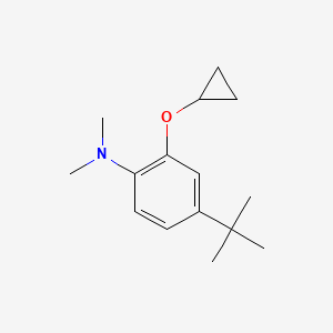 4-Tert-butyl-2-cyclopropoxy-N,N-dimethylaniline