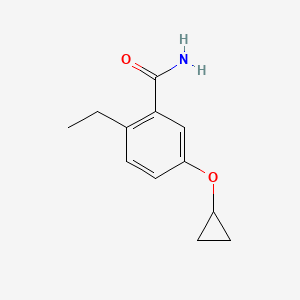 5-Cyclopropoxy-2-ethylbenzamide