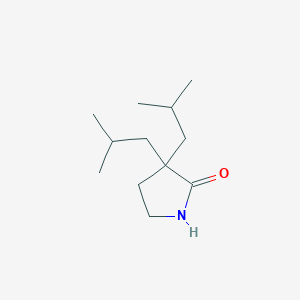 3,3-Diisobutyl-2-pyrrolidinone