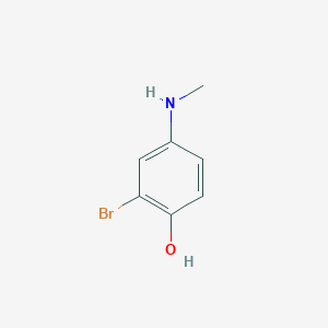 2-Bromo-4-(methylamino)phenol