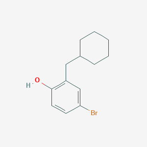 4-Bromo-2-(cyclohexylmethyl)phenol