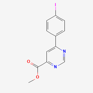 Methyl 6-(4-iodophenyl)pyrimidine-4-carboxylate