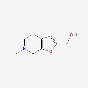 molecular formula C9H13NO2 B14842657 (6-Methyl-4,5,6,7-tetrahydrofuro[2,3-C]pyridin-2-YL)methanol 