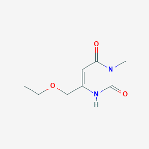 6-(Ethoxymethyl)-3-methyl-1,2,3,4-tetrahydropyrimidine-2,4-dione
