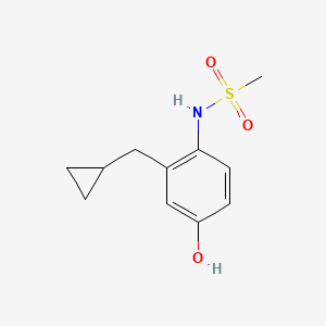 N-(2-(Cyclopropylmethyl)-4-hydroxyphenyl)methanesulfonamide