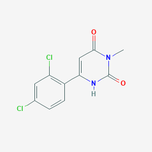6-(2,4-Dichlorophenyl)-3-methyl-1,2,3,4-tetrahydropyrimidine-2,4-dione