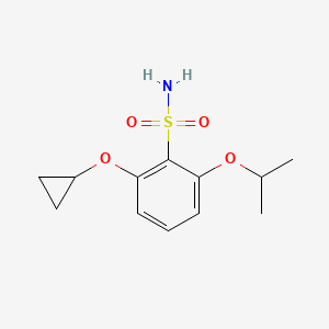 2-Cyclopropoxy-6-isopropoxybenzenesulfonamide