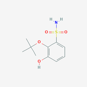 2-Tert-butoxy-3-hydroxybenzenesulfonamide