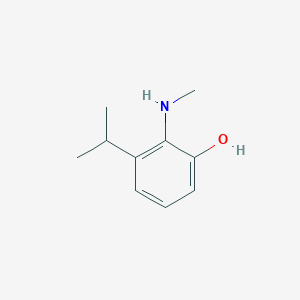 3-Isopropyl-2-(methylamino)phenol