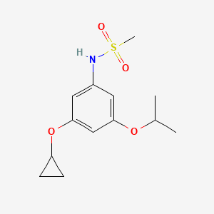 N-(3-Cyclopropoxy-5-isopropoxyphenyl)methanesulfonamide