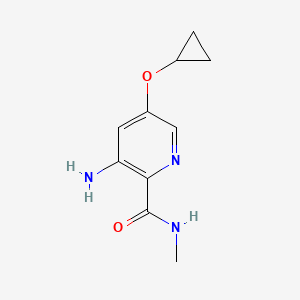 3-Amino-5-cyclopropoxy-N-methylpicolinamide