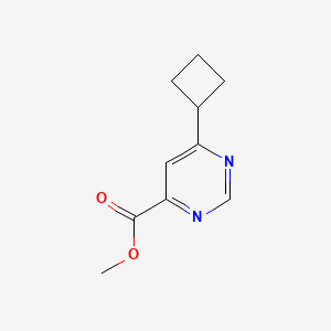 Methyl 6-cyclobutylpyrimidine-4-carboxylate