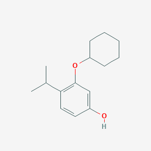 3-(Cyclohexyloxy)-4-isopropylphenol