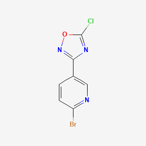 2-Bromo-5-(5-chloro-1,2,4-oxadiazol-3-YL)pyridine