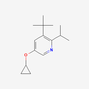 3-Tert-butyl-5-cyclopropoxy-2-isopropylpyridine