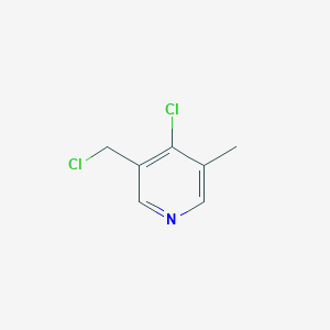 4-Chloro-3-(chloromethyl)-5-methylpyridine