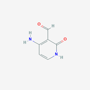 4-Amino-2-oxo-1,2-dihydropyridine-3-carbaldehyde