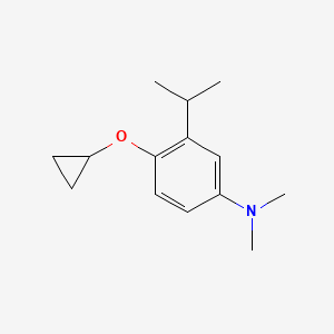 4-Cyclopropoxy-3-isopropyl-N,N-dimethylaniline