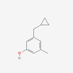 3-(Cyclopropylmethyl)-5-methylphenol