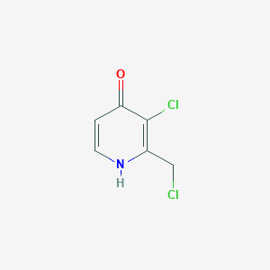 3-Chloro-2-(chloromethyl)pyridin-4-OL