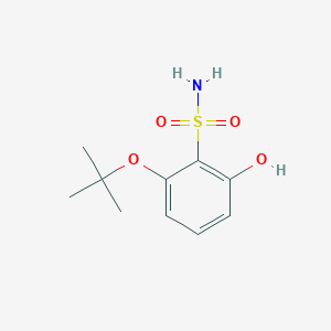 2-Tert-butoxy-6-hydroxybenzenesulfonamide