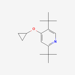 2,5-DI-Tert-butyl-4-cyclopropoxypyridine