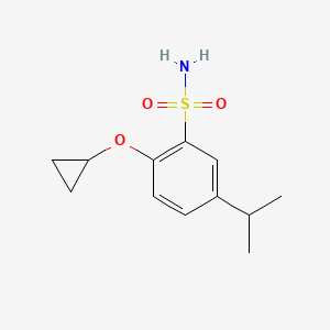 2-Cyclopropoxy-5-isopropylbenzenesulfonamide