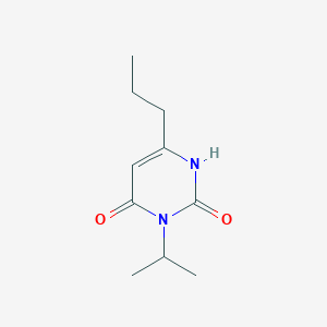 3-(Propan-2-yl)-6-propyl-1,2,3,4-tetrahydropyrimidine-2,4-dione