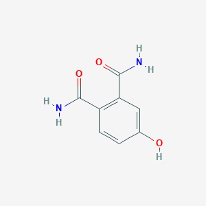 molecular formula C8H8N2O3 B14843491 4-Hydroxyphthalamide 