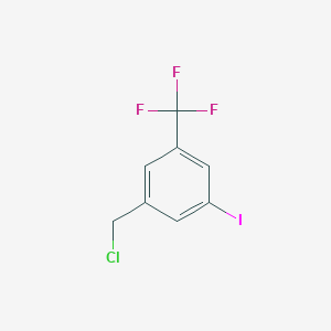 1-(Chloromethyl)-3-iodo-5-(trifluoromethyl)benzene