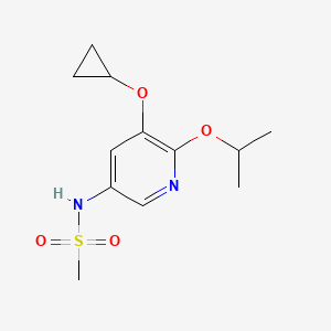 N-(5-Cyclopropoxy-6-isopropoxypyridin-3-YL)methanesulfonamide