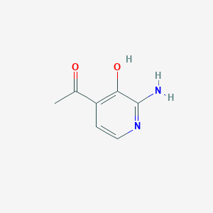 1-(2-Amino-3-hydroxypyridin-4-YL)ethanone