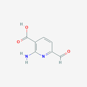 2-Amino-6-formylnicotinic acid