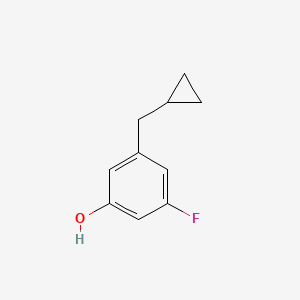 3-(Cyclopropylmethyl)-5-fluorophenol