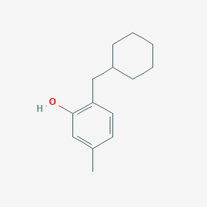 2-(Cyclohexylmethyl)-5-methylphenol