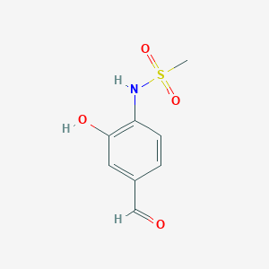 N-(4-Formyl-2-hydroxyphenyl)methanesulfonamide